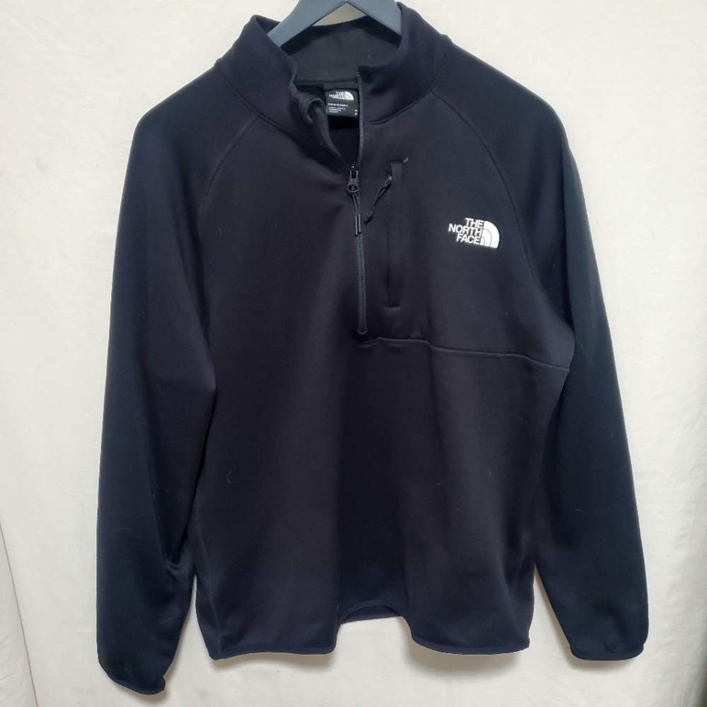 The North Face Men's Canyonlands ½ Zip Pullover Fleece Black Size M